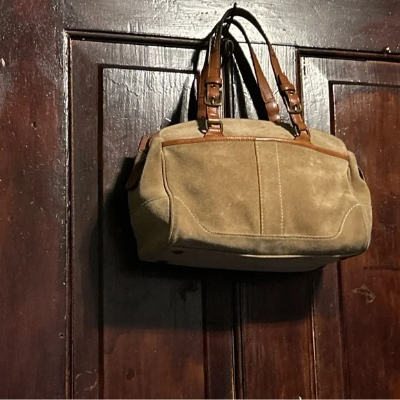 Coach Tan and Brown Shoulder Bag - Picture 6 of 16